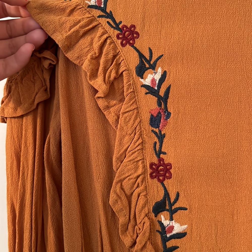 Orange Fall Top - Picture 2 of 5